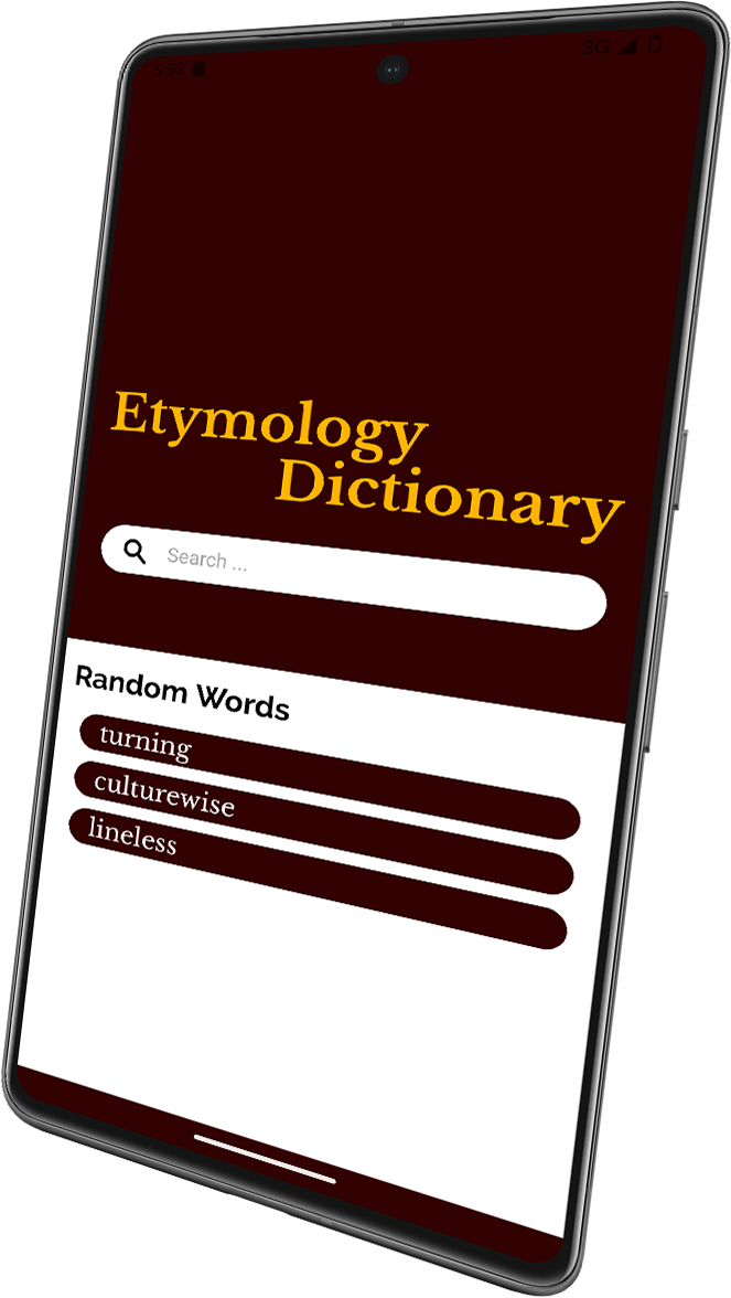 Etymology Dictionary Android App